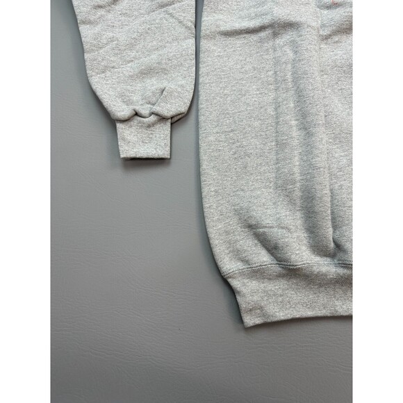 Vintage Sprint Sweater Mens XL Grey Pullover Sweatshirt USA Made Deadstock 90s - Picture 6 of 16